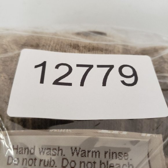 Countrytime New Zealand Womens Possum Fur Cardigan Size M Beige Button Front - Picture 11 of 11